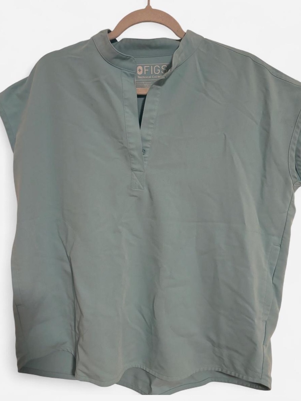 Women’s FIGS Mint Green Rafaela Scrub Top